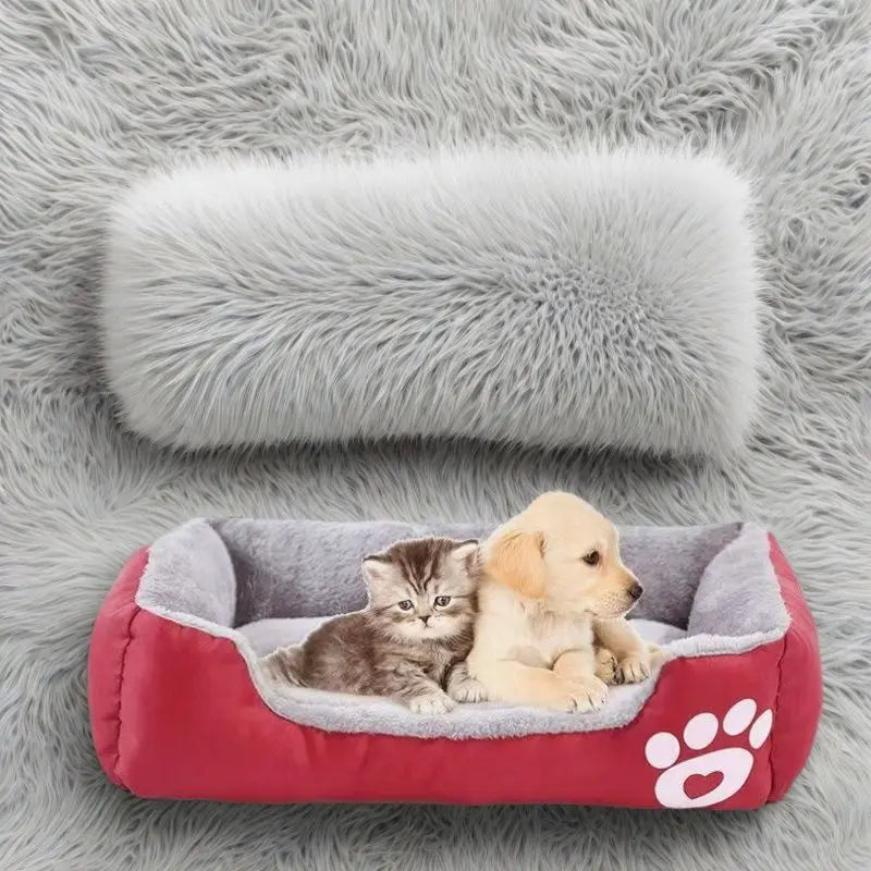 Calming Plush Pet Bed β Deep Sleep Cushion for Dogs & Cats πΎ