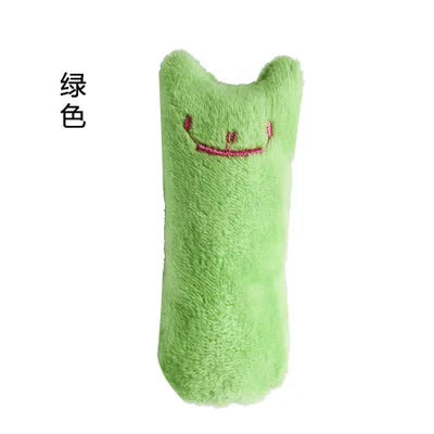 Catnip Plush Cat Toys — Interactive Teeth Grinding Toy for Cats 🐱