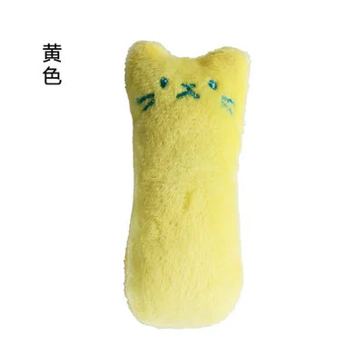 Catnip Plush Cat Toys — Interactive Teeth Grinding Toy for Cats 🐱
