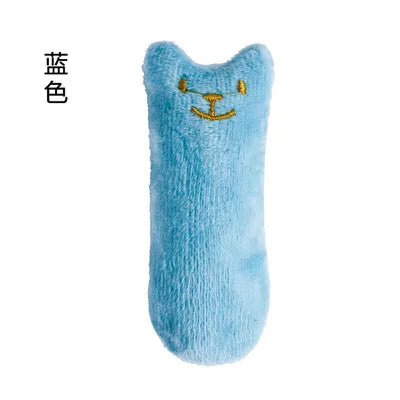 Catnip Plush Cat Toys — Interactive Teeth Grinding Toy for Cats 🐱