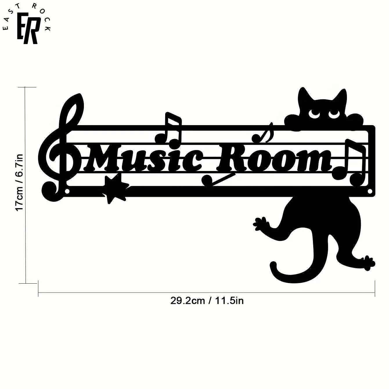 Cat Silhouette Metal Wall Art — Rust-Proof Indoor & Outdoor Cat Décor 🐱🎨