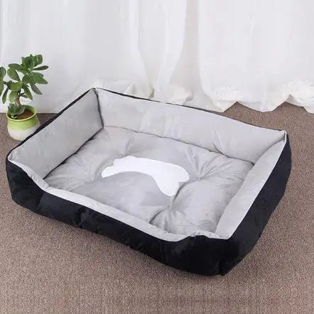 Calming Plush Pet Bed — Deep Sleep Cushion for Dogs & Cats 🐾