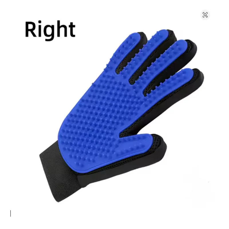 Pet Grooming Glove — Deshedding Brush & Massage Tool for Dogs & Cats 🐾
