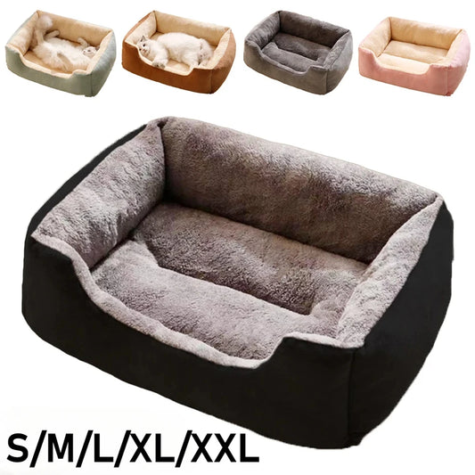 Luxury Pet Bed — Super Soft Cushion for Cats & Dogs 🐾