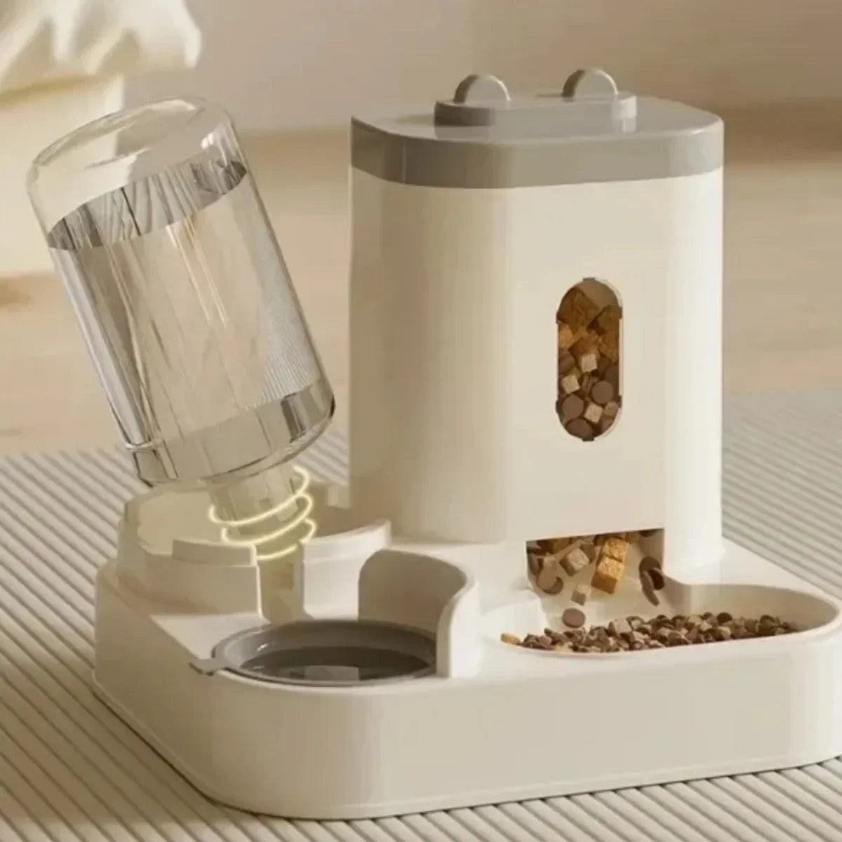 Large Capacity Automatic Pet Feeder & Water Fountain — Perfect for Dogs & Cats 🐾
