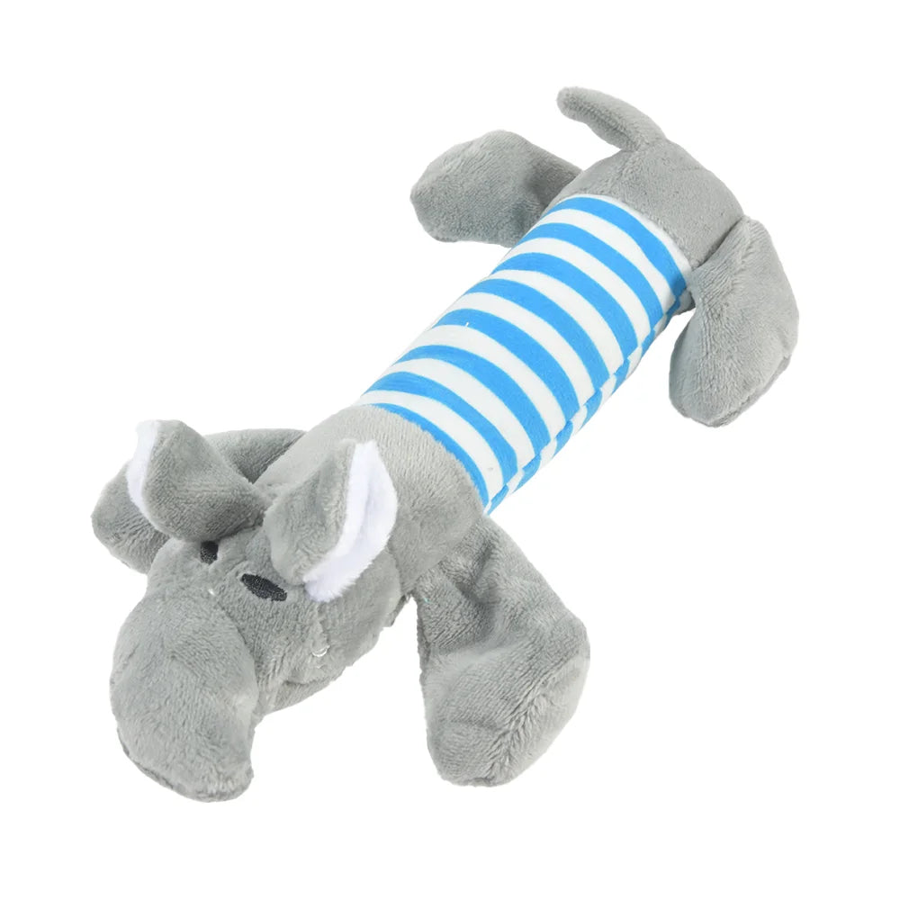 Plush Dinosaur Dog Toy — Interactive Chew Toy for Dogs & Cats 🦕🐾