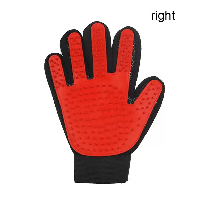 Pet Grooming Glove — Deshedding Brush & Massage Tool for Dogs & Cats 🐾