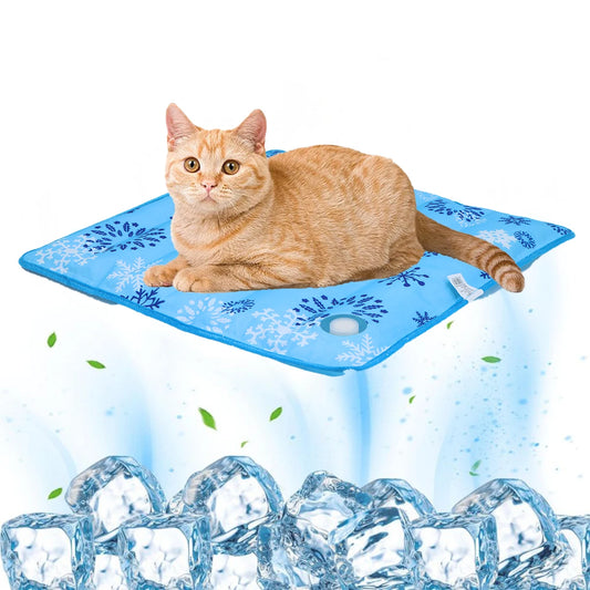 Cat Cooling Mat Water Injection Dog Mat Durable Leakproof Ice Pad Keep Puppy Dogs Cats Cool Summer Outdoor Indoor for All Pets
