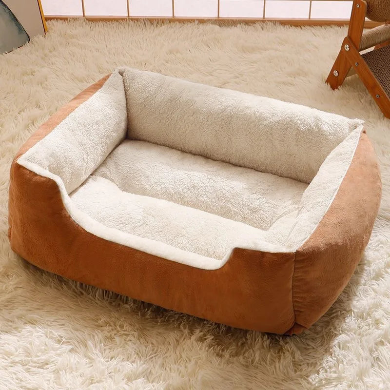 Luxury Pet Bed — Super Soft Cushion for Cats & Dogs 🐾
