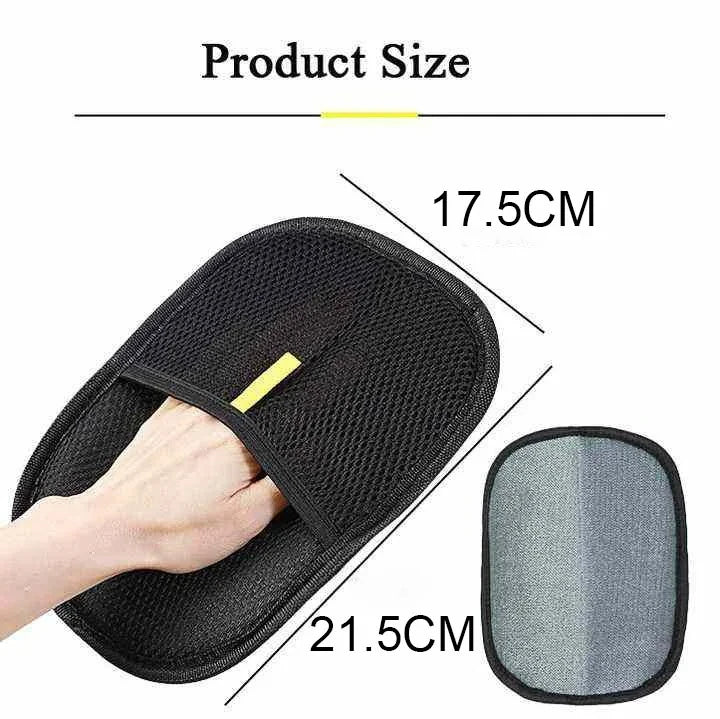 Pet Grooming Glove — Deshedding Brush & Massage Tool for Dogs & Cats 🐾