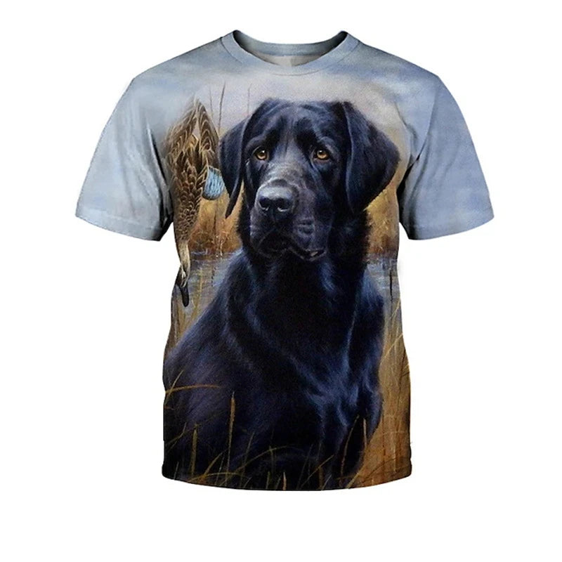 Hunting Dog & Dachshund Graphic T-Shirt — Unisex Dog Lover Tee 🐶