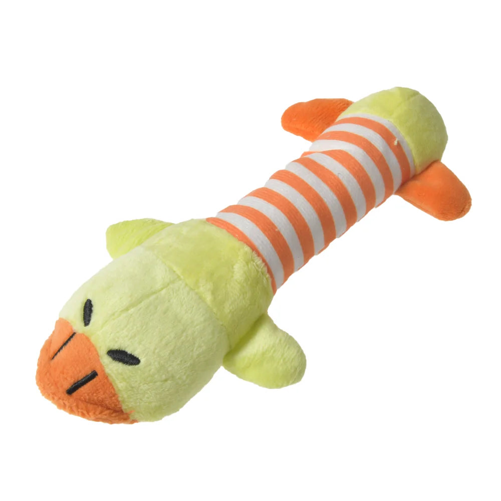 Plush Dinosaur Dog Toy — Interactive Chew Toy for Dogs & Cats 🦕🐾