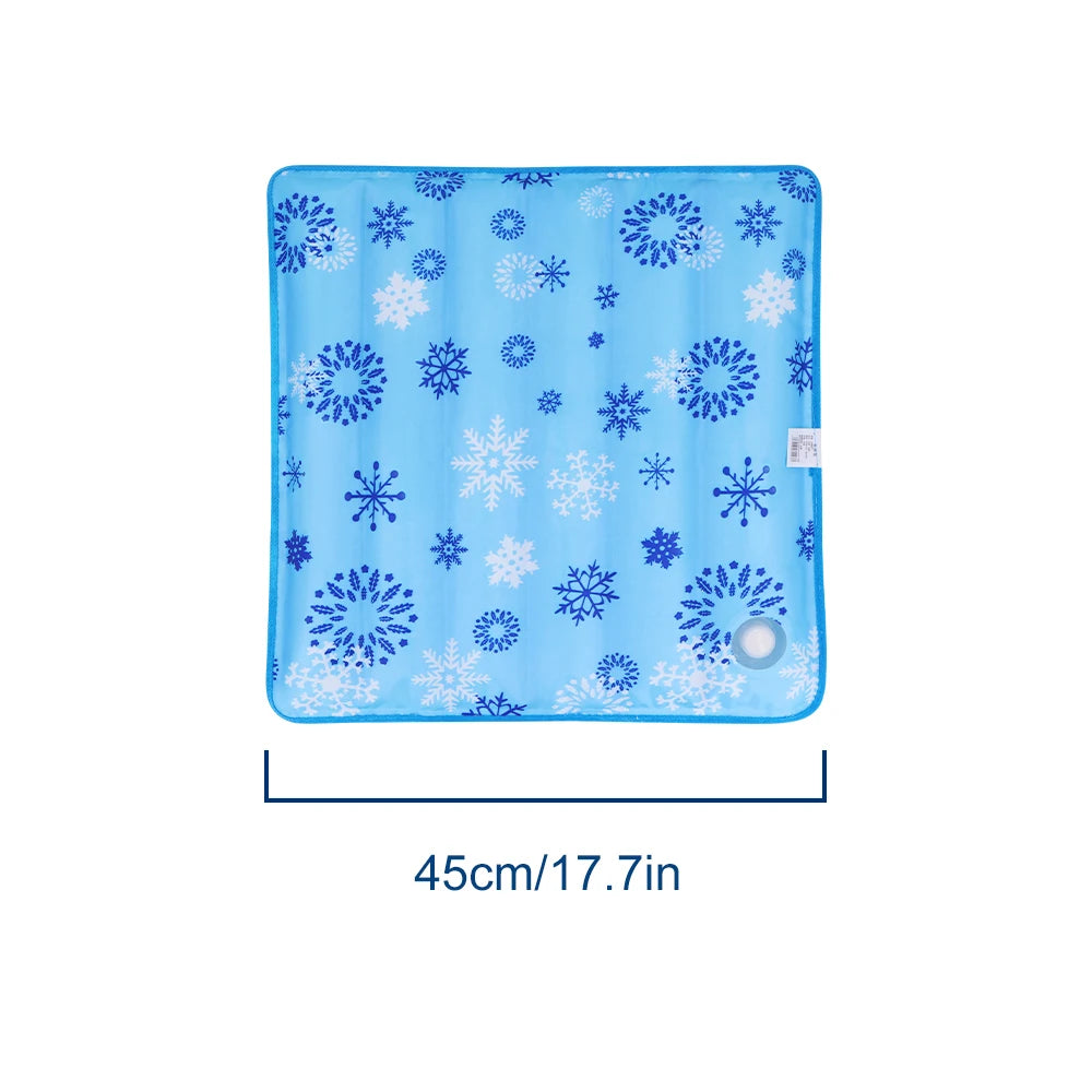 Cat Cooling Mat Water Injection Dog Mat Durable Leakproof Ice Pad Keep Puppy Dogs Cats Cool Summer Outdoor Indoor for All Pets