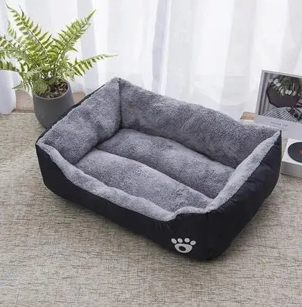 Calming Plush Pet Bed — Deep Sleep Cushion for Dogs & Cats 🐾