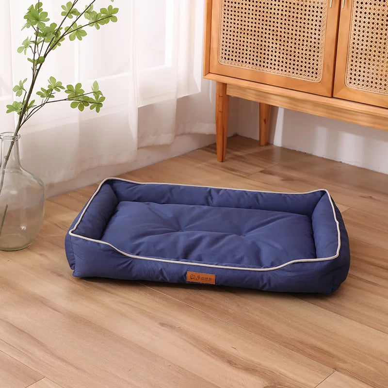 Premium All-Season Dog & Cat Bed — Waterproof Bite-Resistant Pet Sofa 🐾