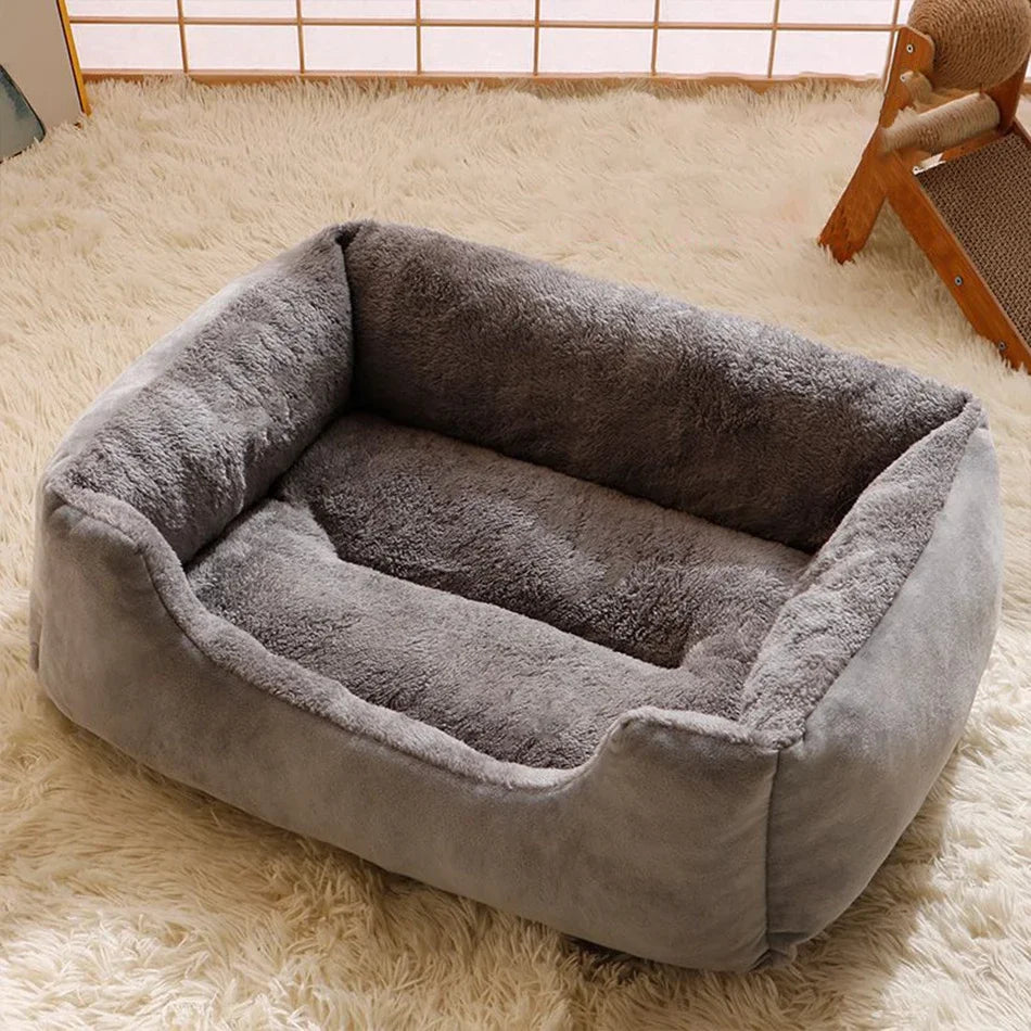 Luxury Pet Bed — Super Soft Cushion for Cats & Dogs 🐾