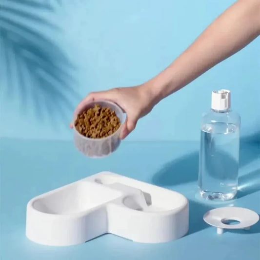 2-in-1 Automatic Pet Food & Water Bowl — Perfect for Dogs & Cats 🐾