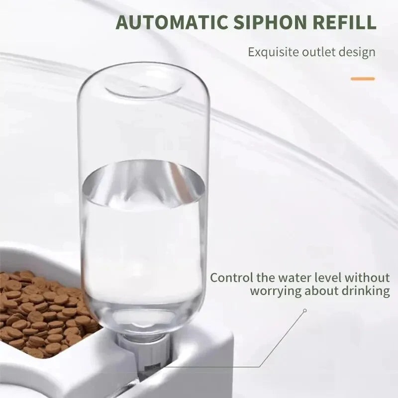 2-in-1 Automatic Pet Food & Water Bowl — Perfect for Dogs & Cats 🐾