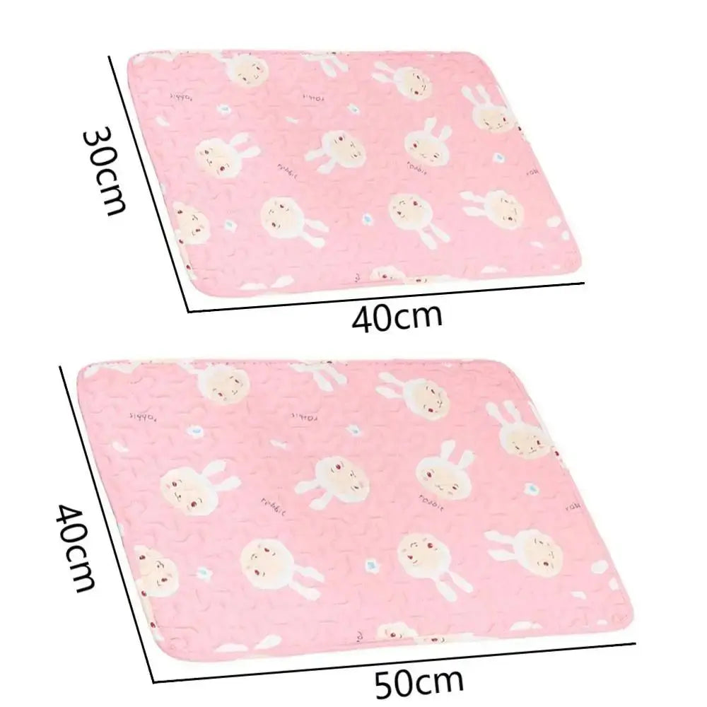 Cute Washable Dog Cooling Mat Summer Pad Breathable Pet Cold Bed Pet Ice Pad Blanket Dog Cat Sleeping Pad Pet