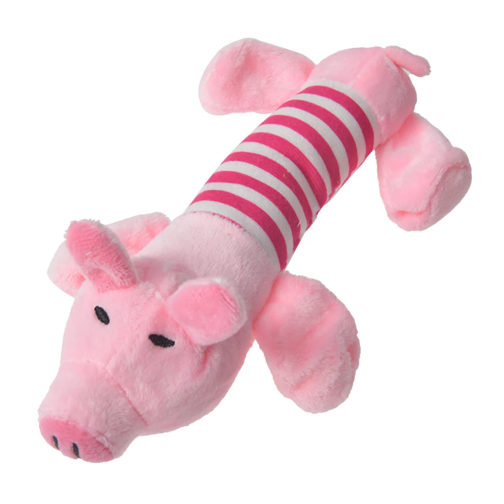 Plush Dinosaur Dog Toy — Interactive Chew Toy for Dogs & Cats 🦕🐾