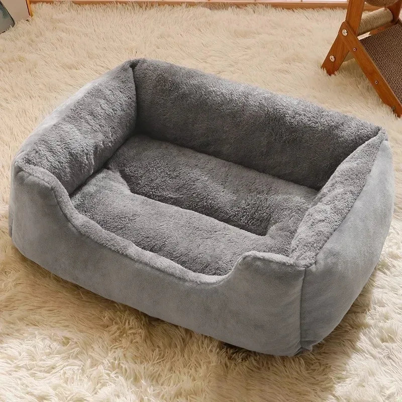 Luxury Pet Bed — Super Soft Cushion for Cats & Dogs 🐾