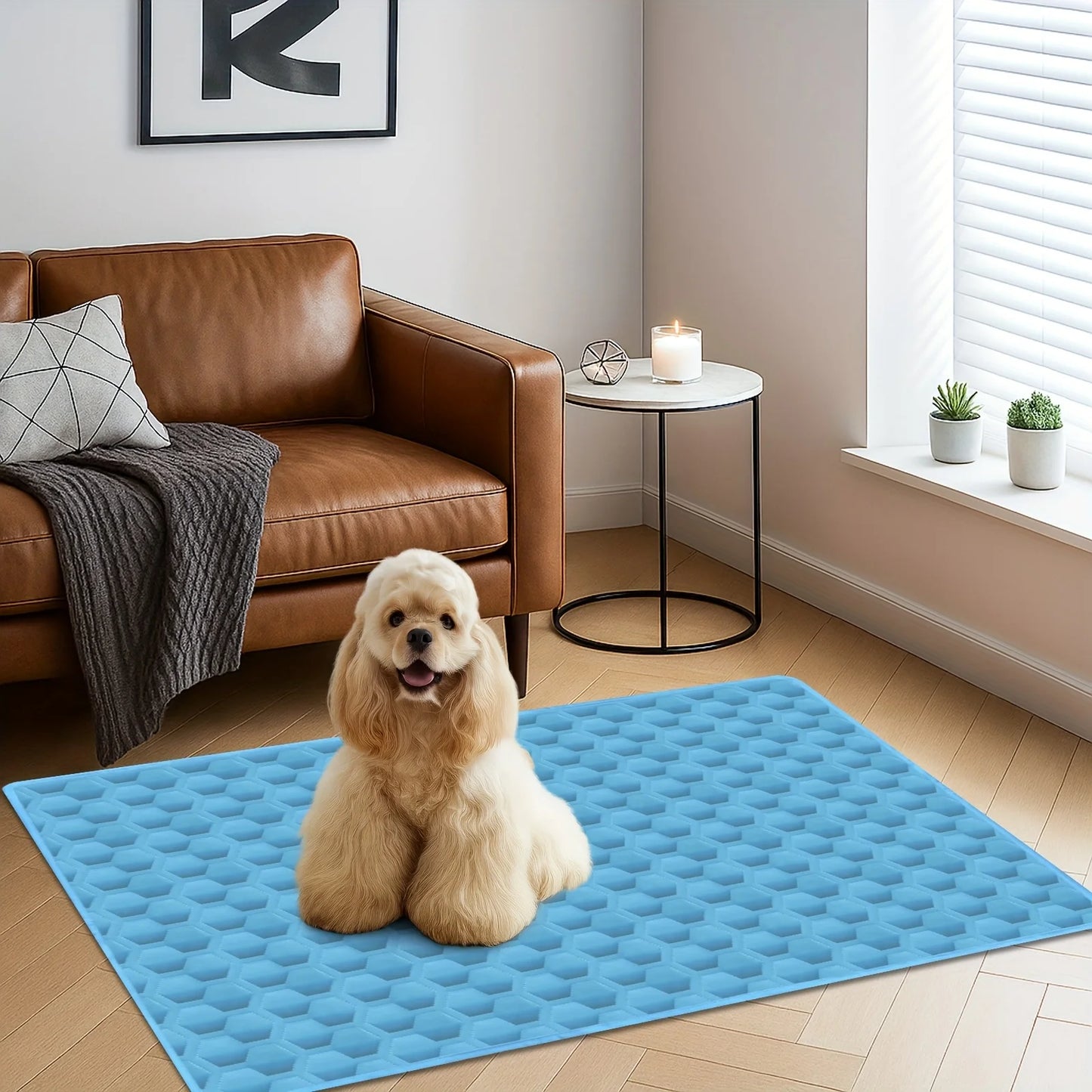 Dog Cooling Mat Summer Washable Portable Pet Coolings Pad for Dogs Cat Ice Silk Blanket Sofa Breathable Sleeping Mat
