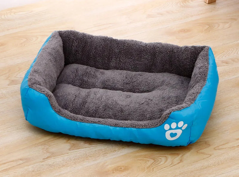 Calming Plush Pet Bed — Deep Sleep Cushion for Dogs & Cats 🐾