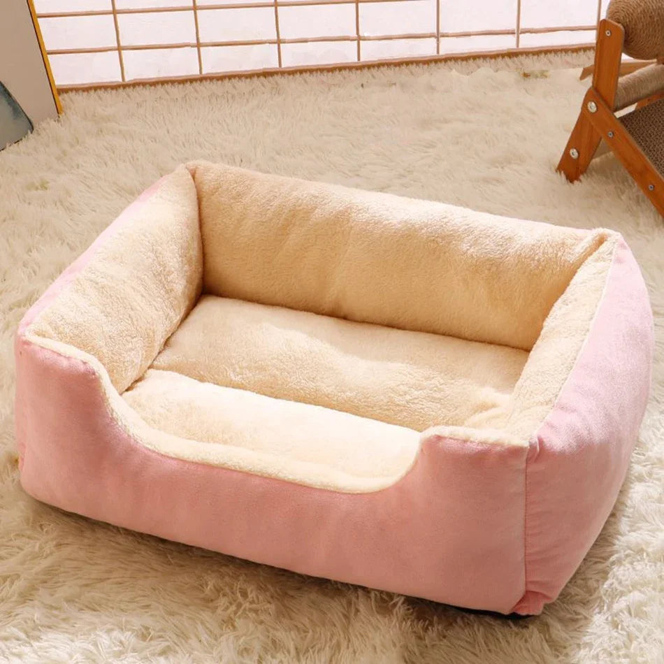Luxury Pet Bed — Super Soft Cushion for Cats & Dogs 🐾