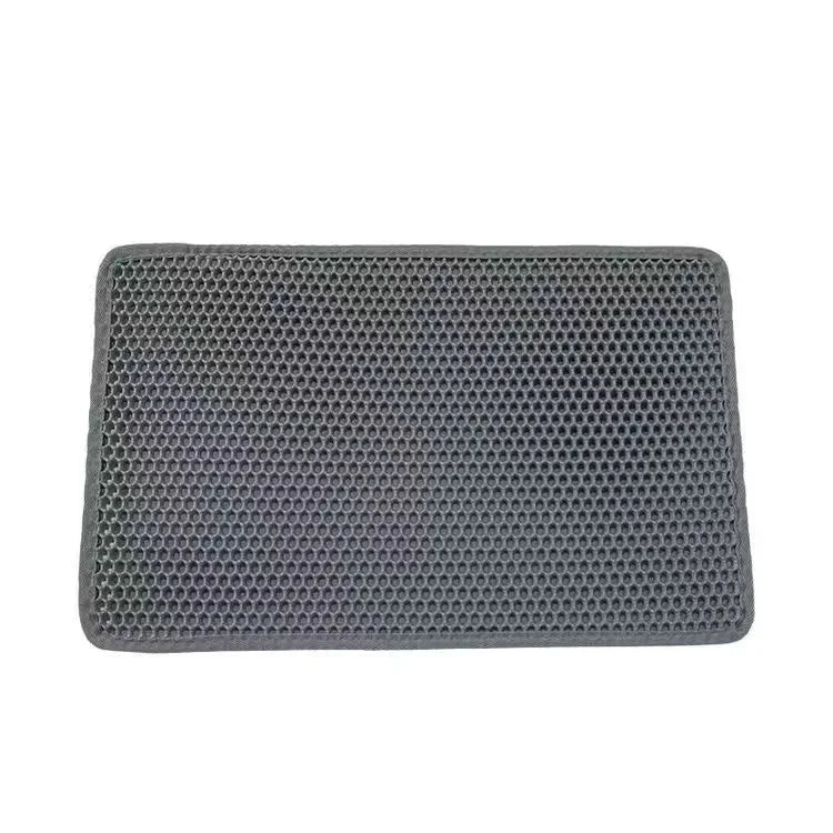Double Layer Cat Litter Mat — Waterproof Non-Slip Trapping Mat for Litter Boxes 🐱