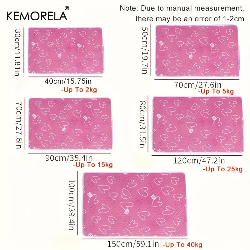 Kemorela New 2pcs Dog Training Dog Cooling Mat Mat Washable And Reusable Pet Diaper Pad Dog Cleaning Supplies