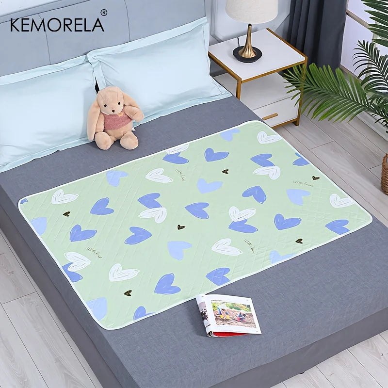 Kemorela New 2pcs Dog Training Dog Cooling Mat Mat Washable And Reusable Pet Diaper Pad Dog Cleaning Supplies