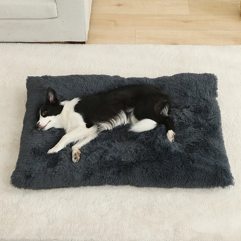 Ultra Soft Plush Dog & Cat Bed — Luxury Calming Pet Mat 🐾