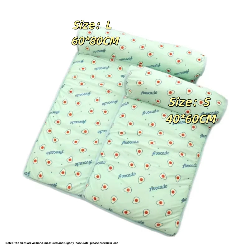 Dog Mat Cooling Summer Pad Mat For Dogs Cat Blanket Sofa Breathable Pet Dog Bed Summer Washable For Small Medium Large Dogs Mat
